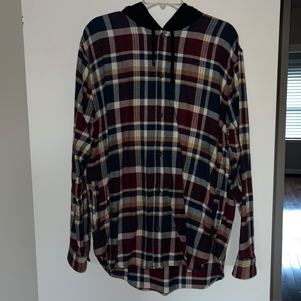 PacSun flannel shirt jacket